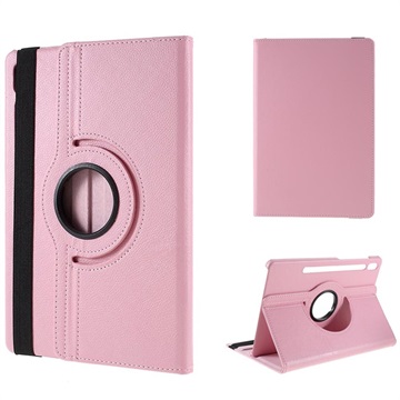 Samsung Galaxy Tab S6 Rotary Folio pouzdro - Pink