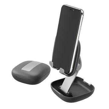 4smarts Compact Desktop Stand for Smartphones - Black