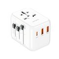 4smarts Nomad World Travel Adapter - 20W, EU, UK, US, AUS - White