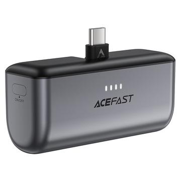 Acefast M9-5000 USB-C PD 20W Fast Charging Power Bank 5000mAh - Black