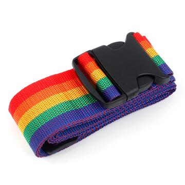 Adjustable Safety Strap for Suitcase / Luggage - Rainbow