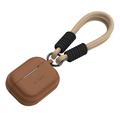 AirPods Pro/AirPods Pro 2 Tech-Protect Silicone Rope Case - Chocolate Brown