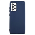 Anti -Fingerprint Matte Samsung Galaxy A33 5G TPU Case - Blue