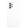 Anti -Fingerprint Matte Samsung Galaxy A33 5G TPU Case - White