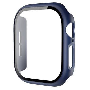 Apple Watch Series 10 Plastové Pouzdro s Ochranou Displeje - 47mm - Tmavě modrá