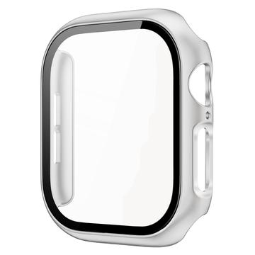 Apple Watch Series 10 Plastové Pouzdro s Ochranou Displeje - 42mm - Stříbrný