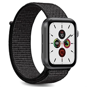 Sportovní řemínek Apple Watch Series 9/8/SE (2022)/7/SE/6/5/4/3/2/1 Puro Nylon - 41 mm/40 mm/38 mm - černý