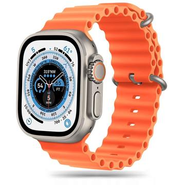 Apple Watch Ultra 2/Ultra/9/8/SE (2022)/7/SE/6/5/4 Tech-Protect Iconband Pro TPU Strap - 49mm/45mm/44mm/42mm - Orange