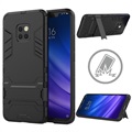 Série brnění Huawei Mate 20 Pro Hybrid Case se stojanem - černá