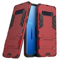 Série brnění Samsung Galaxy S10 Hybrid Case se stojanem