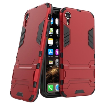 iPhone XR Armor Series Hybridní Pouzdro se Stojánkem