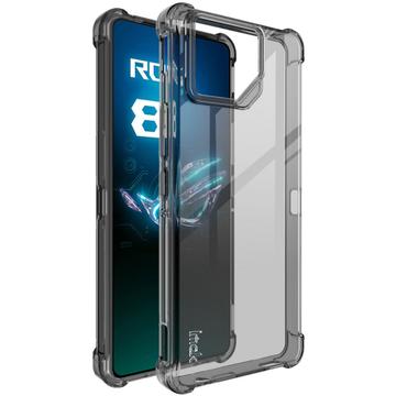 Asus ROG Phone 8/8 Pro Imak Drop-Proof TPU Pouzdro - Průhledná Černá