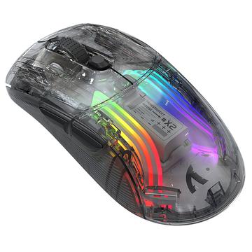 Attack Shark X2 Transparent Wireless Mouse w. RGB