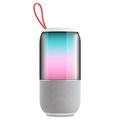 BT2675 Portable Waterproof Bluetooth Speaker with RGB Light - Grey