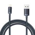 Baseus Crystal Shine USB-A / Lightning Cable - 2m - Black