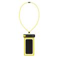 Baseus DeepDive Clip-on Waterproof Case - 7.2" - Black / Yellow