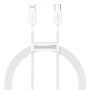 Kabel Baseus Superior Series USB-C / Lightning - 1m, 20W - bílý