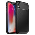 Beetle Carbon Fiber Iphone XR pouzdro - černá