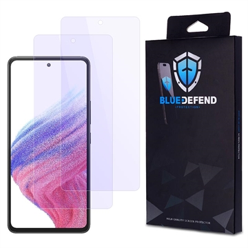 Samsung Galaxy A53 5G BlueDefend Anti-Blue Light Tempered Glass Screen Protector - 2 Pcs.