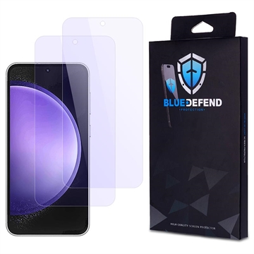 Samsung Galaxy S23 FE BlueDefend Anti-Blue Light Tempered Glass Screen Protector - 2 Pcs.