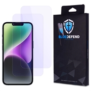 iPhone 14/16e BlueDefend Anti-Blue Light Tempered Glass Screen Protector - 2 Pcs.