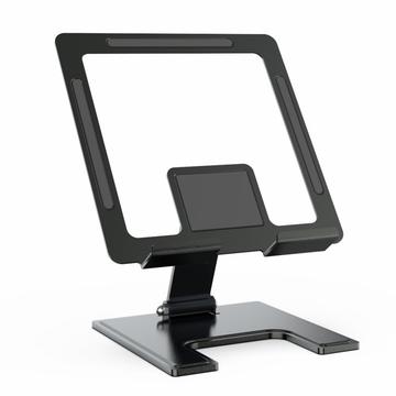 CCT17 Folding Desktop Mini PC Holder Portable Anti-Slip Metal Tablets Stand Support 1000g Loading Bearing - Tarnish