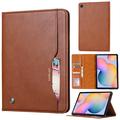 Samsung Galaxy Tab S6 Lite 2020/2022/2024 Card Set Folio Case - Brown