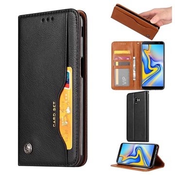 Série sady karet Samsung Galaxy J6+ Case - černá