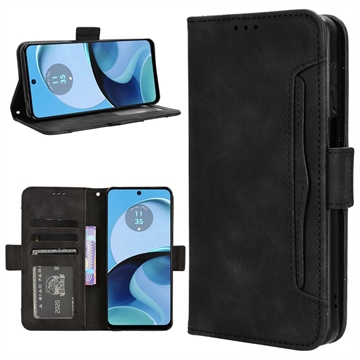 Motorola Moto G14 Cardholder Series Pouzdro na Peněženku - Černé