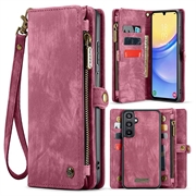 Samsung Galaxy A16 5G Caseme 008 2-in-1 Multifunctional Wallet Case - Red