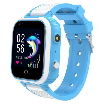 DH9S Kids Smart Watch with GPS & SOS – 4G Video Calling & Camera, Danish, Norwegian, Swedish, Finnish Languages - Blue