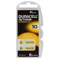 Duracell ActivAir 10/PR70 Hearing Aid Batteries - 6 Pcs.