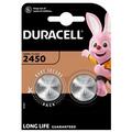 Duracell Mini CR2450 Coin Cell Battery 3V - 2 Pcs.