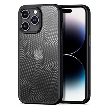 iPhone 15 Pro Dux Ducis Aimo Hybridní Pouzdro - Černé