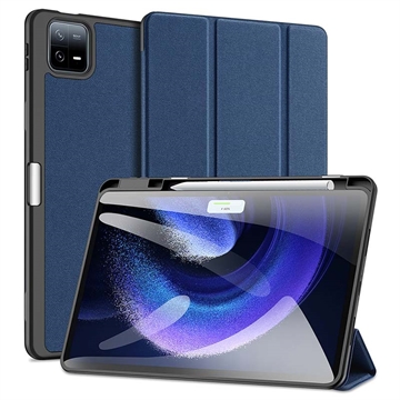 Dux Ducis Domo Xiaomi Pad 6/Pad 6 Pro Tri-Fold Pouzdro Smart Folio - Modrý