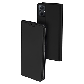 Dux Ducis Skin Pro Xiaomi Poco M5 Flipové Pouzdro - Černé