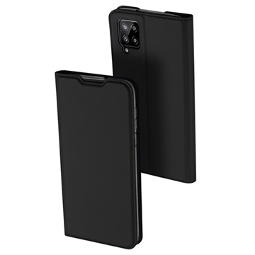 Dux Ducis Skin Pro Samsung Galaxy A12 Flip Case - černá