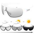 ELAX Alfa Polarized Bicycle Glasses - White