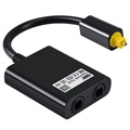 EMK 102B TOSLINK / Optical Audio Splitter - černá