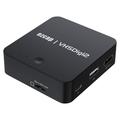 EZCAP 181 Přepis VHS pásky na MP4 CVBS AV Video Recording Converter Rekordér s HD video portem jedním kliknutím