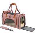 Elegant Dog Carrier Bag - 46x26x28cm - Pink