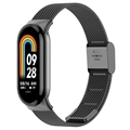 Elegantní Síťovaný Řemínek Xiaomi Smart Band 8 z Nerezové Oceli