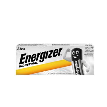 Energizer Industrial LR6/AA Alkaline Batteries - 10 Pcs.