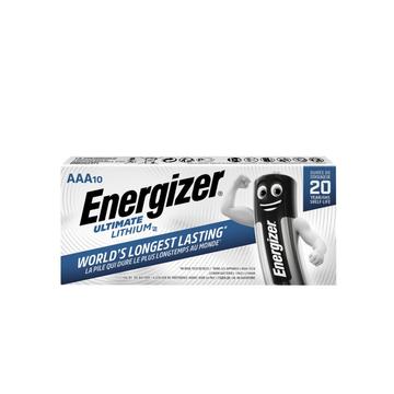 Energizer Ultimate Lithium LR03/AAA Batteries - 10 Pcs.