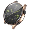 Enkay Huawei Watch GT 3 pouzdro s temperovaným sklem - 46 mm - růžové zlato