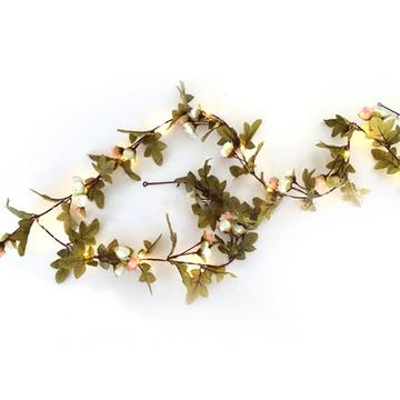 Flower String Lights with Roses - 2.2 Meters