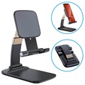 Skládací gravitační stolní držák pro smartphone/tablet