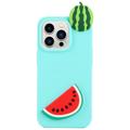 3D Cartoon iPhone 14 Pro TPU Case