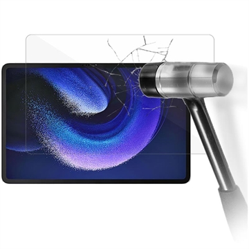 Xiaomi Pad 6 Max 14 Ochranné Tvrzené Sklo Full Cover - Průhledný