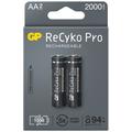 GP ReCyko Pro Rechargeable AA Batteries 2000mAh - 2 Pcs.